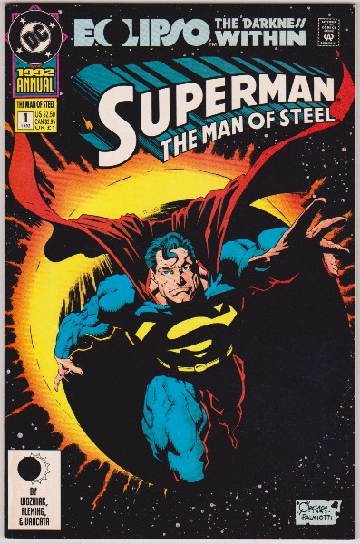 1992 DC Comics Superman The Man Of Steel  Annual #1 Issue