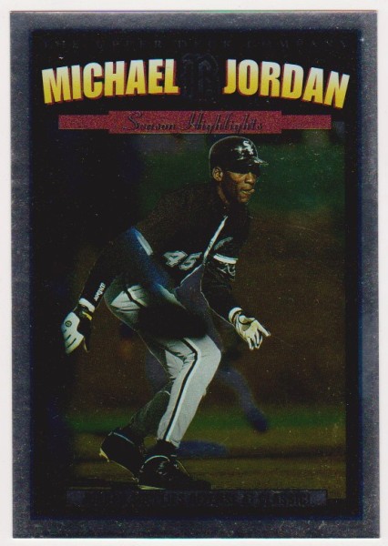 1994 Upper Deck Michael Jordan Season Highlights Jumbo #MJ-2 Card