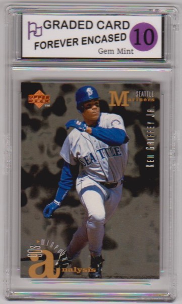Labeled Gem Mint 10 - Ken Griffey Jr. 1995 Upper Deck #110 Card