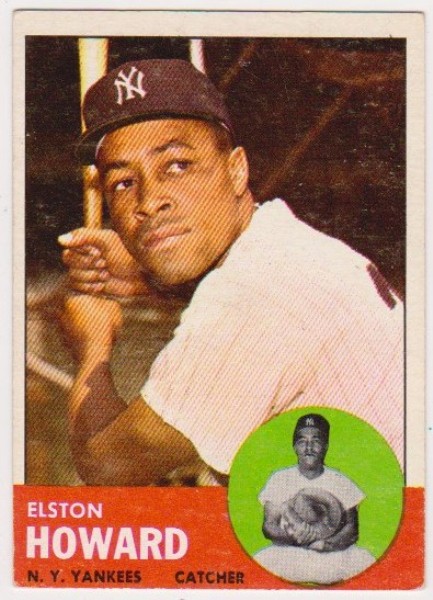 1963 Topps Elston Howard #60 Card