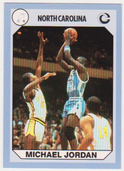 Michael Jordan 1990 North Carolina #44 College Card