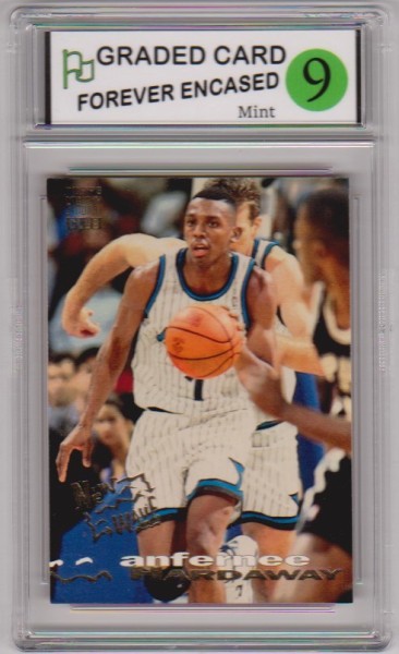 Rookie Labeled Mint 9 - Anfernee Hardaway 1993-94 Stadium Club #266 Card