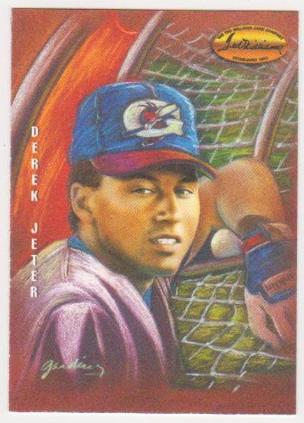  Derek Jeter Rookie - 1994 Ted Williams Company Gardiner Collection #DG-3 Dan Gardiner Insert Card