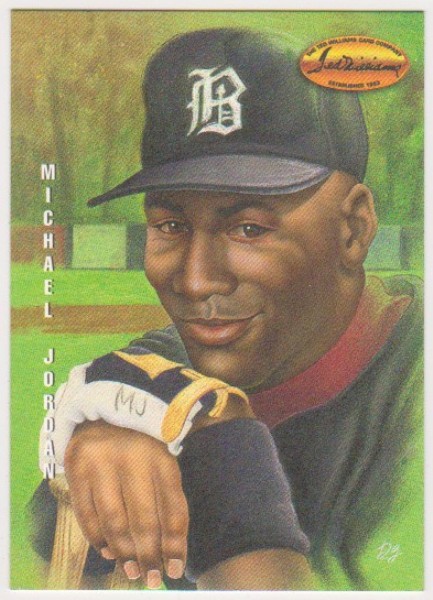 Michael Jordan Baseball Rookie - 1994 Ted Williams Company Gardiner Collection #DG-1