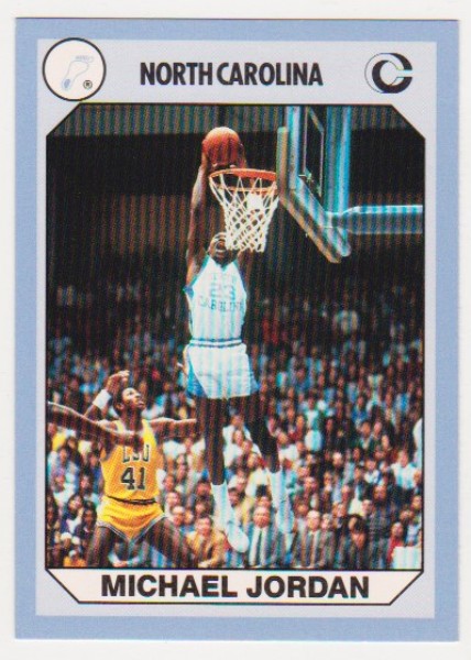 Michael Jordan 1990 North Carolina #93 College Card