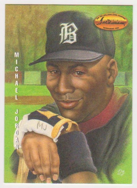 Michael Jordan Baseball Rookie - 1994 Ted Williams Company Gardiner Collection #DG-1