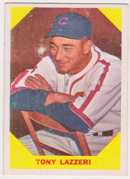 1960 Fleer Tony Lazzeri #31 Card - HOF'er