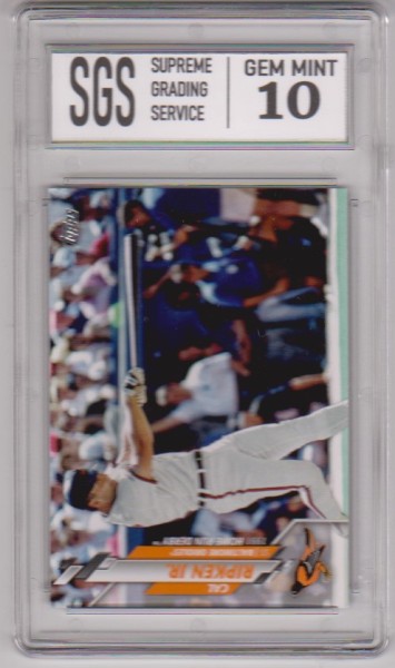 Graded Gem Mint 10 - Cal Ripken, Jr. 2020 Topps Update #U-230 Card