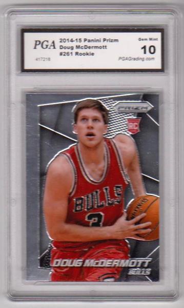 Rookie Graded Gem Mint 10 - Doug McDermott 2014-15 Panini Prizm #261 Card