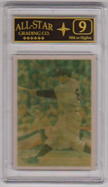 Graded 9 - Yogi Berra 1986 Sportflics Decade Greats #31 Card