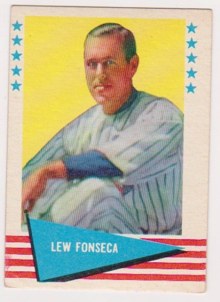 1961 Fleer Lew Fonseca #27 Card
