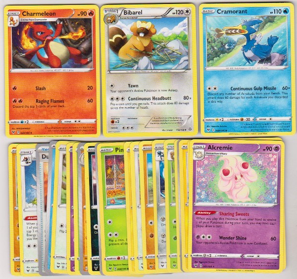 25 Different Pokemon Trading Cards w/ Charmeleon + More