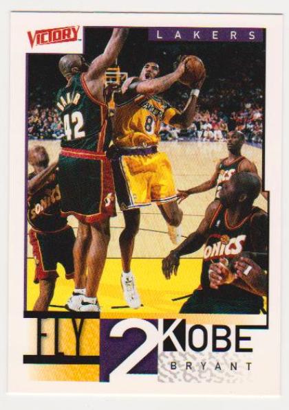 Kobe Bryant 2000 Upper Deck Victory #297 Card
