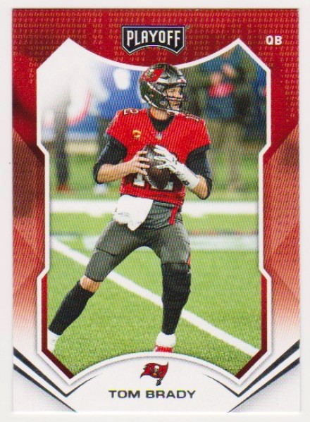 Tom Brady 2021 Panini Playoff #169 Card