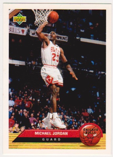 1992-93 Upper Deck McDonald's Michael Jordan #P5 Card