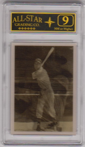Graded 9 - Ted Williams 1986 Sportflics Decade Greats #25 Card