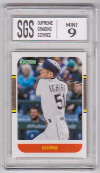 Graded Mint 9 - Ichiro Suzuki 2021 Donruss #244 Card