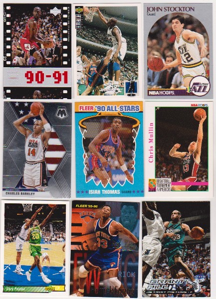 Basketball Card Collection w/ Michael Jordan, Shaquille O'Neal + More