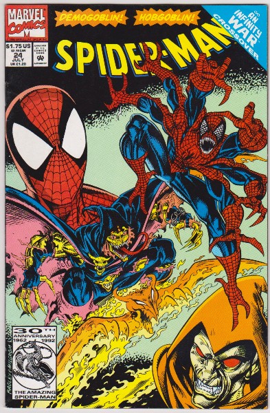 1992 SPIDER-MAN #24 Issue - Marvel Comics