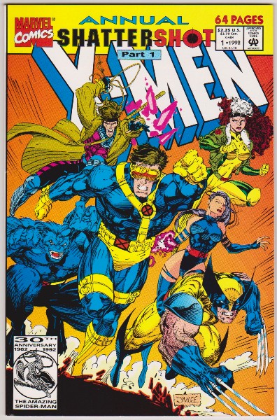 1992 X-Men Annual #1 Issue - Marvel Comics