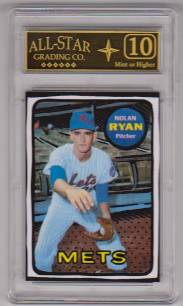 Graded 10 - Nolan Ryan 2020 Topps Project #87 Card