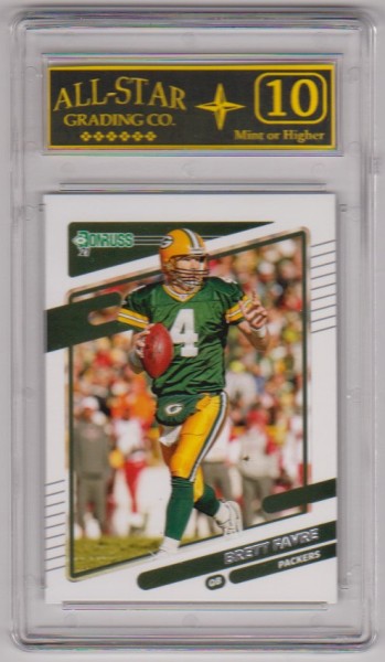 Graded 10 - Brett Favre 2021 Donruss #156 Card