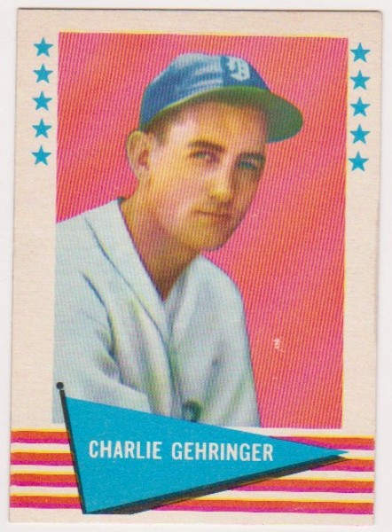 1961 Fleer Charlie Gehringer #32 Card - HOF'er