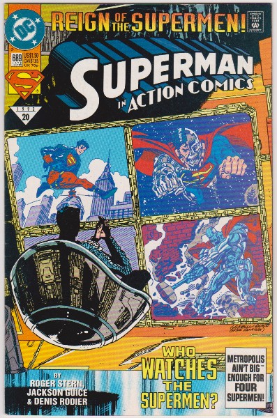 1993 DC Comics SUPERMAN IN ACTION COMICS #689 Issue