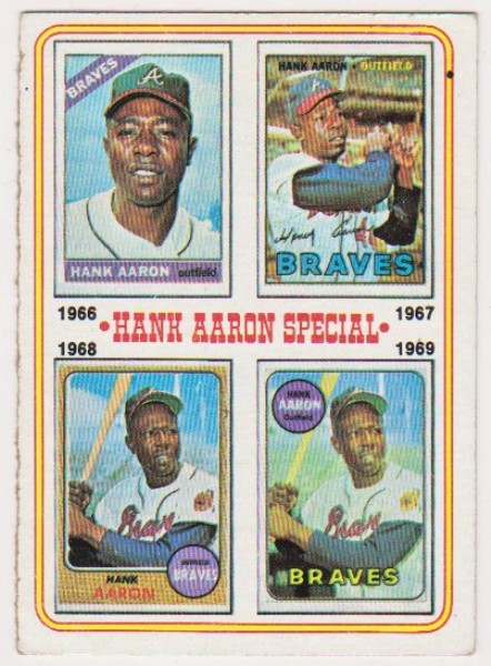 1974 Topps Hank Aaron #5 Card - HOF'er