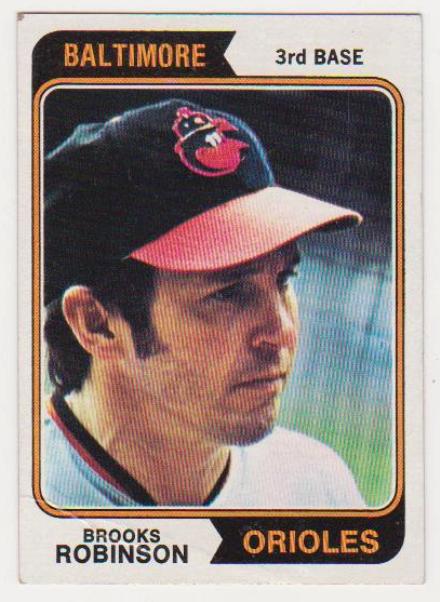 1974 Topps Brooks Robinson #160 Card - HOF'er