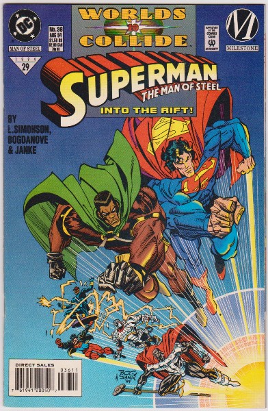 1994 DC Comics Superman The Man Of Steel #36 Issue