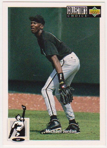 ITALIAN VERSION - Michael Jordan 1994-95 Collector's Choice #23 Card