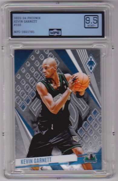 Graded MPE Mint+ 9.5 - Kevin Garnett 2023-24 Panini Phoenix #155 Card