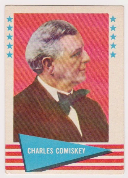 1961 Fleer Charles Comiskey #18 Card - HOF'er