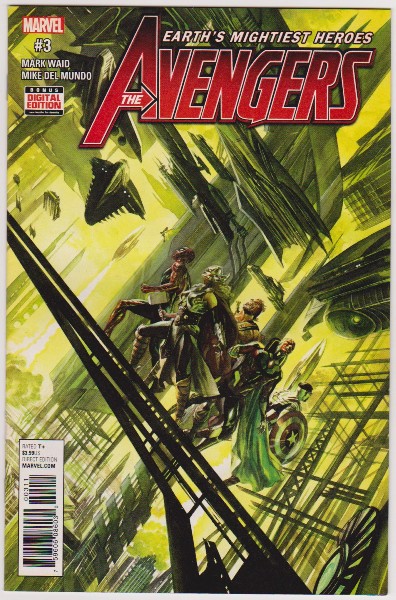 2017 The Avengers #3 Issue - Marvel Comics