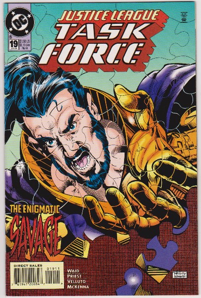1995 DC Comics Justice League Task Force #19 Issue