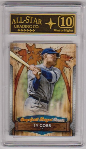 Graded 10 - Ty Cobb 2019 Topps Grapefruit League Greats #GLG-7 Insert Card