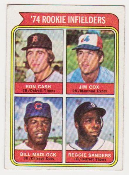 1974 Topps Bill Madlock #600 Rookie Card