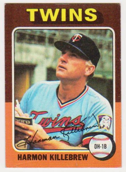 1975 Topps Harmon Killebrew #640 - HOF'er