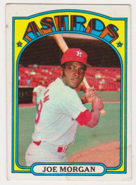 1972 Topps Joe Morgan #132 Card - HOF'er