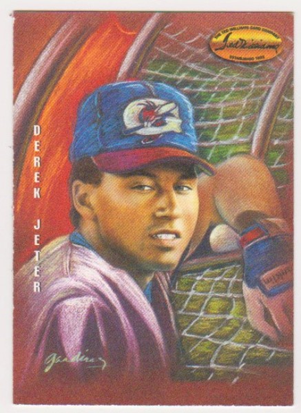  Derek Jeter Rookie - 1994 Ted Williams Company Gardiner Collection #DG-3 Dan Gardiner Insert Card