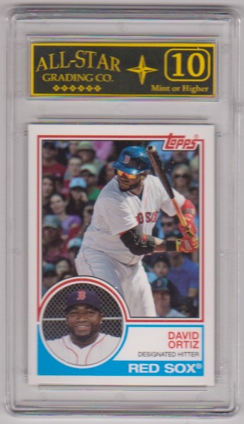 Graded 10 - David Ortiz 2015 Topps Archives #292 Card
