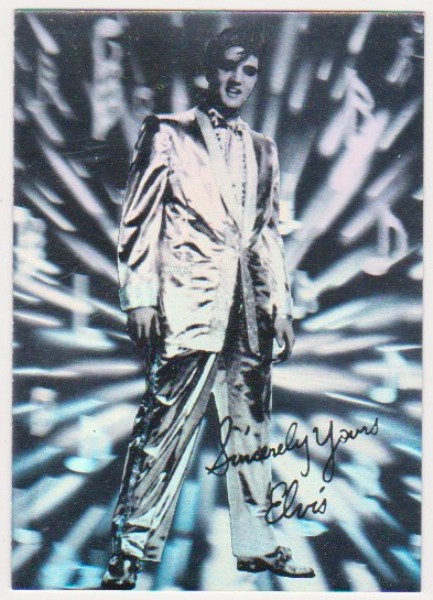 1993 Rockstreet Elvis Presley Hologram Promo - Only 25,000 Produced
