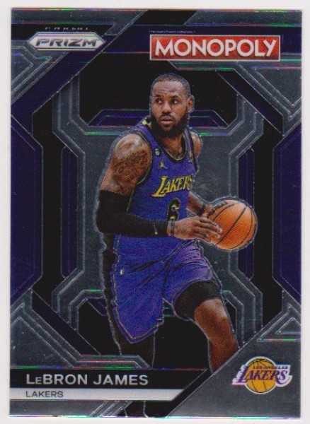 Lebron James 2023-24 Panini Prizm Monopoly #PS9 Card