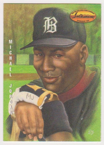 Michael Jordan Baseball Rookie - 1994 Ted Williams Company Gardiner Collection #DG-1