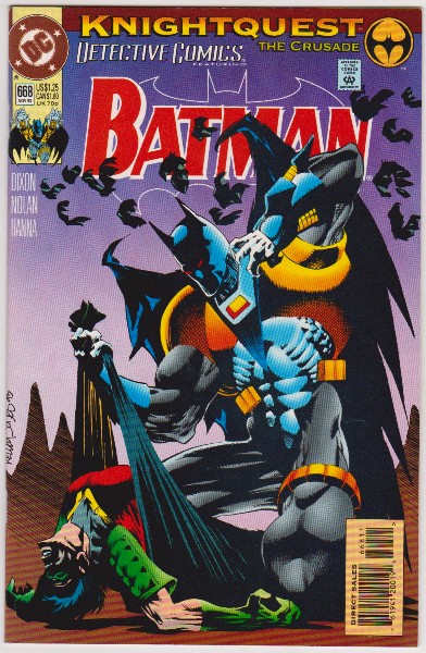 1993 DC Comics DETECTIVE COMICS FEATURING BATMAN #668 Issue