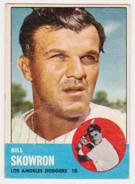 1963 Topps Bill Skowron #180 Card