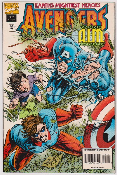 1995 Avengers #387 Issue - Marvel Comics