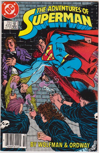 1987 DC Comics The Adventures Of Superman #433 Issue