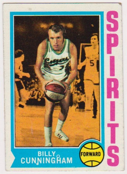 1974-75 Topps Billy Cunningham #235 Card - HOF'er